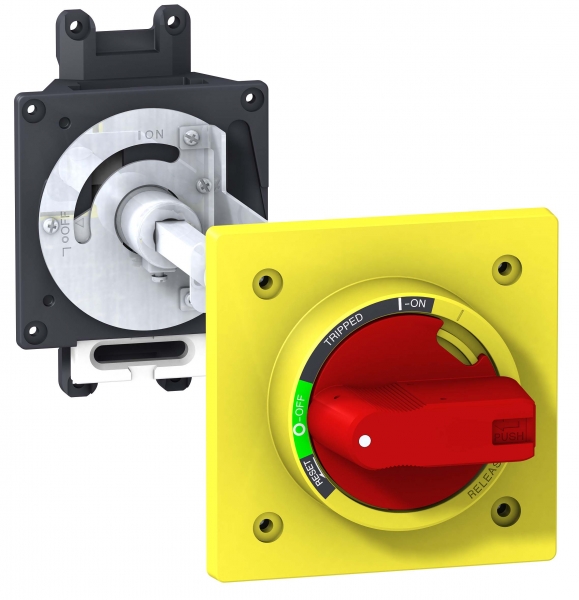 ВЫНОСНАЯ ПОВОРОТНАЯ РУКОЯТКА EZ250 (КР/ЖЕЛТ) EZEROTERY Schneider Electric