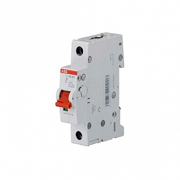 Рубильник 1пол. SD201/25 рычаг крас. SD201/25 ABB