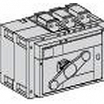 Рубильник Interpact INS 2000А 4P, фронтальное исполнение 31339 Schneider Electric