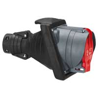 Мобильная розетка Hypra - IP 44/55 - 3К+Н+З - 63 А - пластик/резина 053707 Legrand