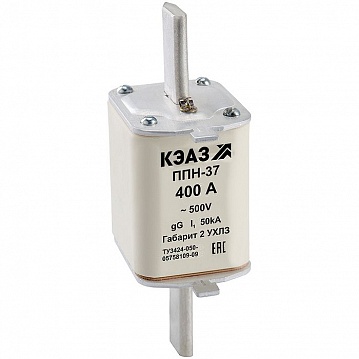 Вставка плавкая ППН-35-X3-1-125А-УХЛ3 111373 КЭАЗ