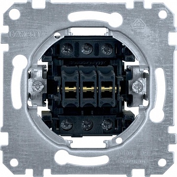 Механизм выключателя 3-клавишного коллекции Merten, скрытый монтаж MTN311900 Schneider Electric