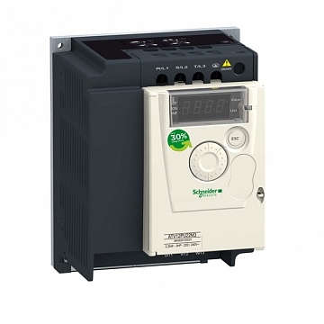 Преобразователь частоты ATV12 2.2КВТ 240В 3Ф ATV12PU22M3 Schneider Electric