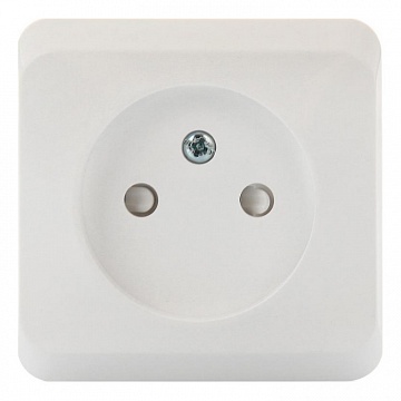 Розетка ETUDE, открытый монтаж, белый PA16-002B Schneider Electric