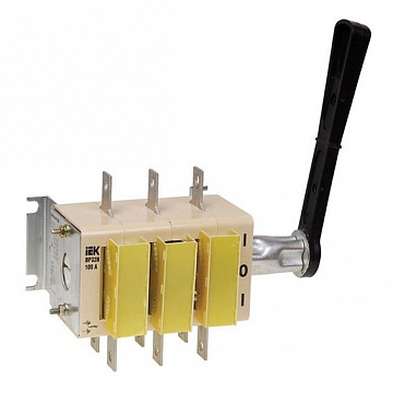 Рубильник ВР32И 400А 3P, боковое исполнение код. SRK31-111-400 IEK