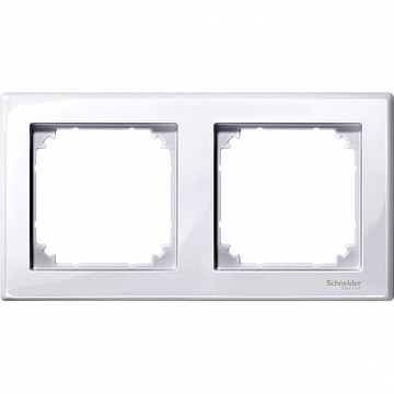 Рамка 2 поста MERTEN M-SMART, активно-белый MTN478225 Schneider Electric