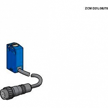 металлический КОРПУС С ИНЕРЦ. 1НО1НЗ ZCMD25L1 Schneider Electric