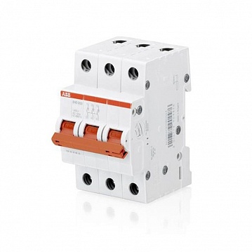 Рубильник 3пол. SHD203/16 рычаг крас. SHD203/16 ABB