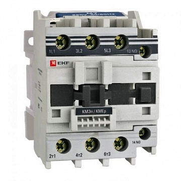 Контактор КМЭп 3P 40А 110/110В DC 18.5кВт ctr-s-40-110-nc-p EKF