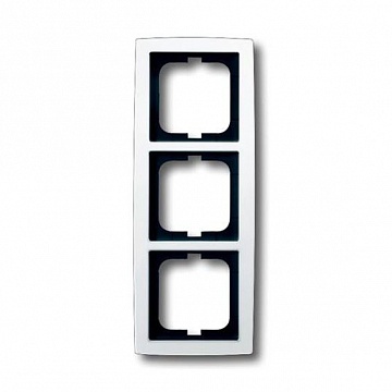 Рамка 3 поста SOLO, альпийский белый 1754-0-4541 ABB