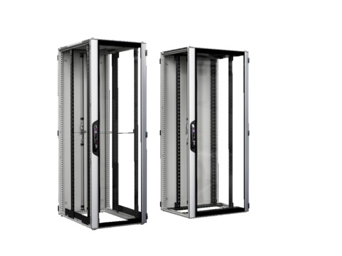 VX IT Шкаф 600x2000x600 42U standard обзорная и глухая двери 19" спереди 5329121 Rittal