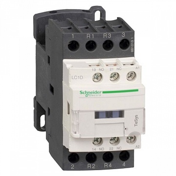 Контактор TeSys LC1D 4P 25А 440/110В DC 11кВт LC1D128FD Schneider Electric