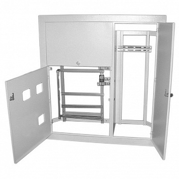 Этажный щит мод., IP30, встраиваемый, сталь, серая дверь, с клеммами SQ0905-0162 TDM