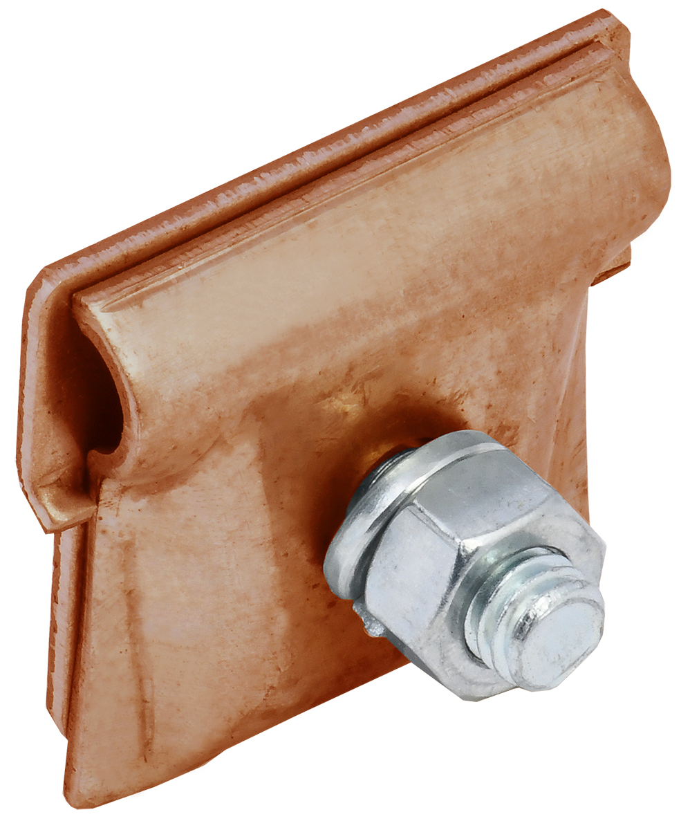 Держатель проводника круглого 6-10мм для фальца 0,6-3мм медь ZDP80-50-2-16-063 IEK