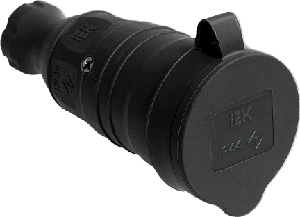 Розетка переносная ОМЕГА 1-местный, с заземлением, PKR21-016-2-K02 PKR21-016-2-K02 IEK