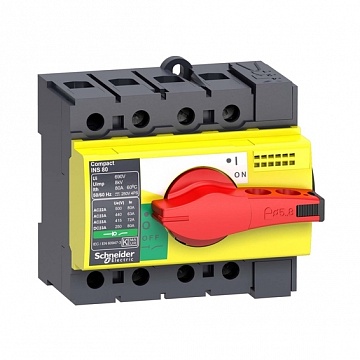 Рубильник Interpact INS 40А 3P, фронтальное исполнение 28916 Schneider Electric