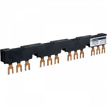КОМПЛЕКТ ТРЕХПОЛОСН.ШИН 63А 4Х54 ММ GV2G454 Schneider Electric