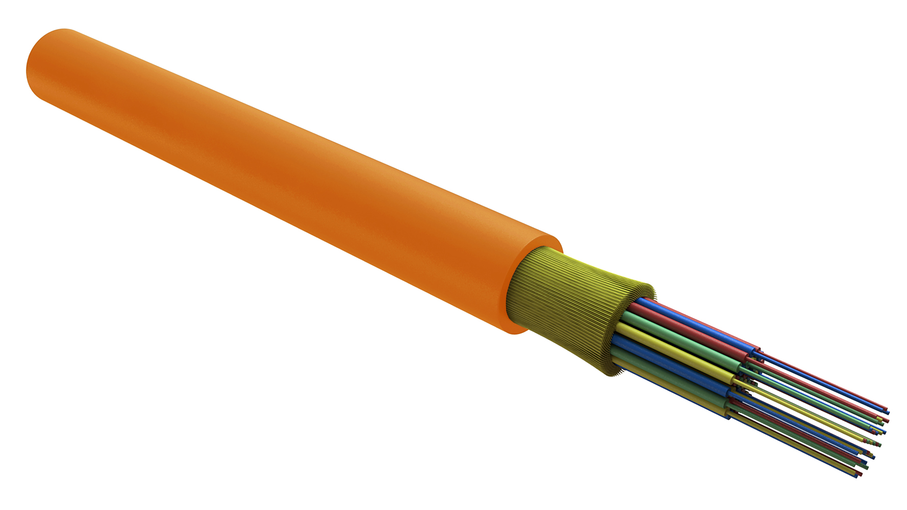 ITK Кабель оптический ОКВнг (А)-HF-РД-6 (ISO/IEC 11801) распределительный IN OM1 62.5/125 6 волокон LSZH 1200м FOC6201-D-IN06-HF-1200 IEK