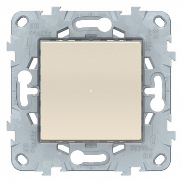 Светорегулятор поворотно-нажимной UNICA NEW, 200 Вт, бежевый NU551544 Schneider Electric
