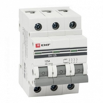 ВН-125, 3P 125А SL125-3-125-pro EKF