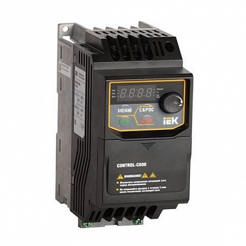 преобразователь частоты CONTROL-C600 380В, 3Ф 0,40 kW код. CNT-C600D33V0040TM IEK