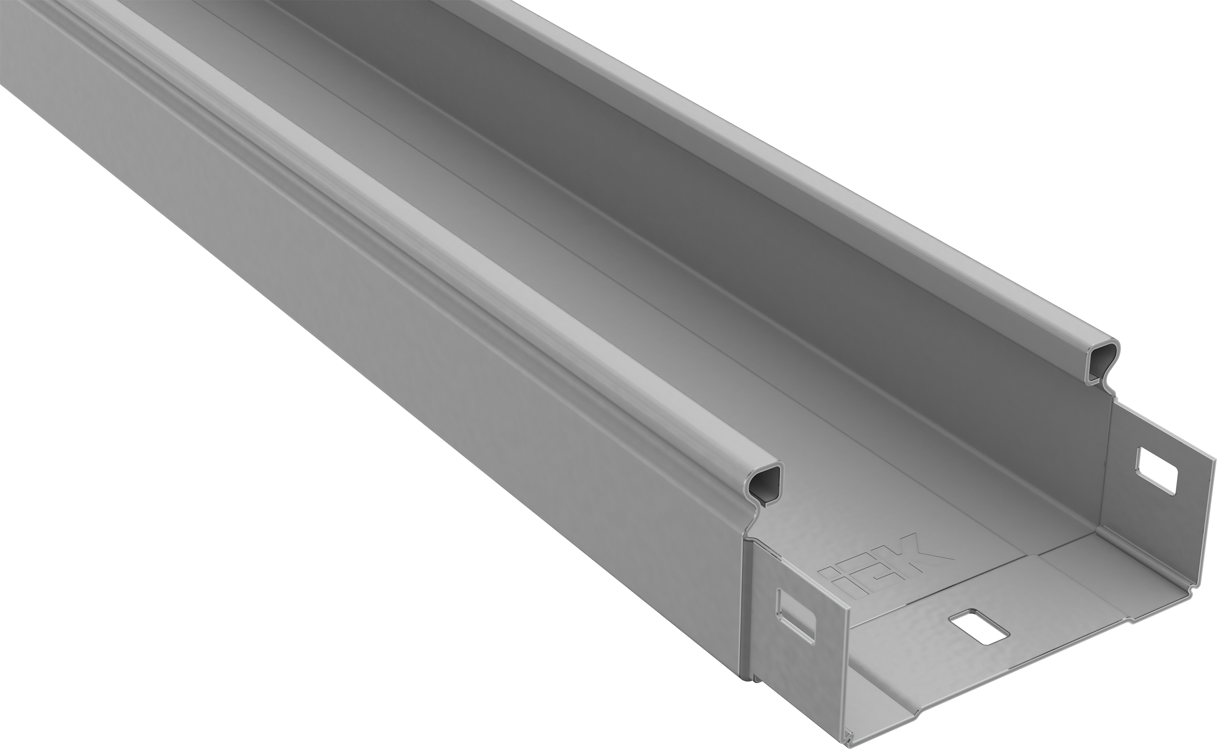 ESCA Лоток неперфорированный 50х100х3000 RAL 9016 CLNK10-050-100-3 IEK