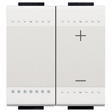 Светорегулятор клавишный LIVING LIGHT, 600 Вт, белый N4410N Bticino