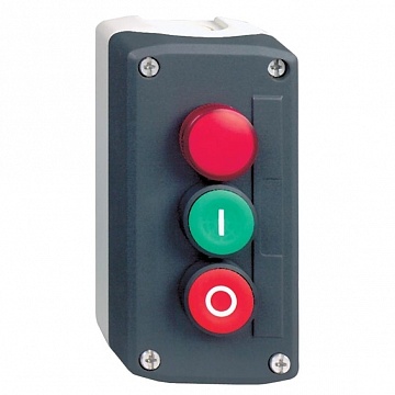 Кнопочный пост Harmony XALD, 2 кнопки XALD363G Schneider Electric