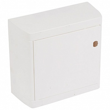 Распределительный шкаф Nedbox, 8 мод., IP41, навесной, пластик, бежевая дверь, с клеммами 601235 Legrand
