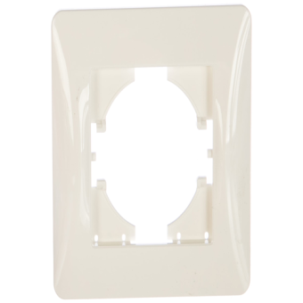 GUSI Ugra РАМКА 1-местная, цвет белый. С1110-001 GUSI Electric