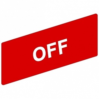 МАРКИРОВКА OFF ZBY02312 Schneider Electric