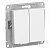 Переключатель 2-клавишный ATLASDESIGN, скрытый монтаж, белый ATN000165 Schneider Electric