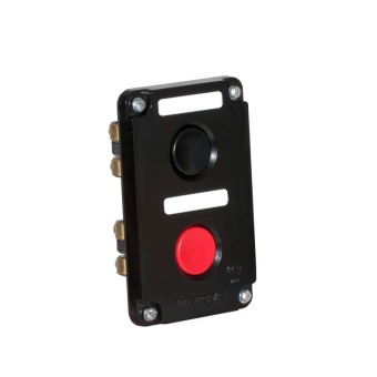 Пост кнопочный ПКЕ-122/2 "Пуск-Стоп" 1 черн. 1 красн. ПКЕ-122/2.1Ч.1К Электродеталь Воронеж