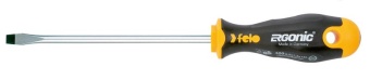 Отвертка Ergonic плоская шлицевая 2.5х0.4х75 Felo 40002210 FELO