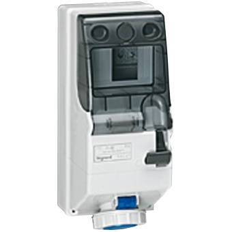 Комбинированный щиток - P17 Tempra Pro - с рейкой DIN - IP 66 - 200/250 В~ - 16 A - 2К+З 056661 Legrand