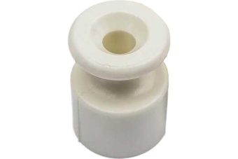 Изолятор для наружного монтажа, пластик, цвет слоновая кость (B1-551-211-10)