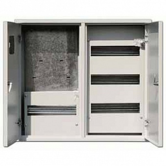 Распределительный шкаф ЩРУН, 48 мод., IP31, навесной, сталь, белая дверь 30404DEK DEKraft