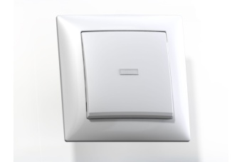 Выключатель 1-кл. СП Селена 10А IP20 С110-395 с индикацией бел. Кунцево 8102