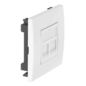 Адаптер для монтажа 2 модулей RJ45 типа "RM" 6119490 OBO Bettermann