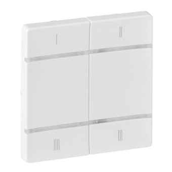 Valena LIFE MyHome Play Zigbee. Лицевая панель для 4-сценарного радиоуправляющего устройства.Белая 754803 Legrand