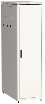 ITK Шкаф сетевой напольный 19" LINEA N 42U 600х1000мм металлические двери серый LN35-42U61-MM IEK