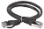 ITK Коммутационный шнур (патч-корд) кат.5E FTP PVC 7м черный PC09-C5EF-7M IEK