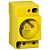 Щитовая розетка PC DIN 2П+T 16A 250В КРАСН 15324 Schneider Electric