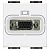 Розетка VGA LIVING LIGHT, белый N4282 Bticino