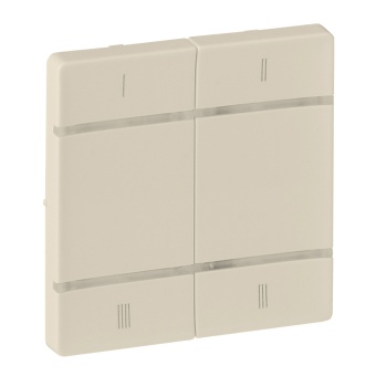 Valena LIFE MyHome Play Zigbee. Лицевая панель для 4-сценарного радиоуправляющего устройства.Слоновая кость 754804 Legrand