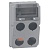 Сборный щиток Hypra - с отверстиями для 4 разъёмов 16-32 А - с рейкой DIN - 370x230x181 мм 059847 Legrand