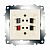 Аудио-розетка COSMO, кремовый 619-010300-241 ABB
