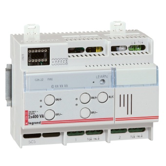 Активирующее устройство с функцией светорегулятора - MyHOME - SCS - 2 выхода по 400 ВА 002622 Legrand