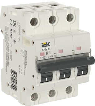 ARMAT Автоматический выключатель M10N 3P C 1А AR-M10N-3-C001 IEK