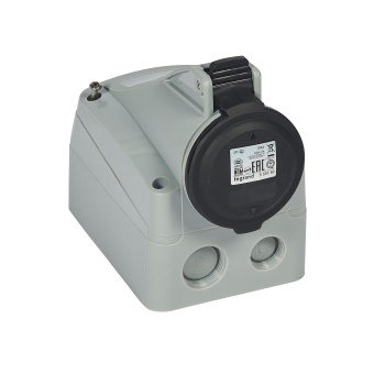 Розетка накладная - 16А - 3К+З - 500 В - IP 44 555162 Legrand